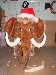 Karácsonyi Mammut figura